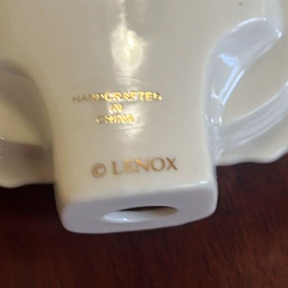 LENOX IVORY & GOLD CHRISTMAS TREE FRAME ORDERMENT NWOT‎ - Picture 3 of 5